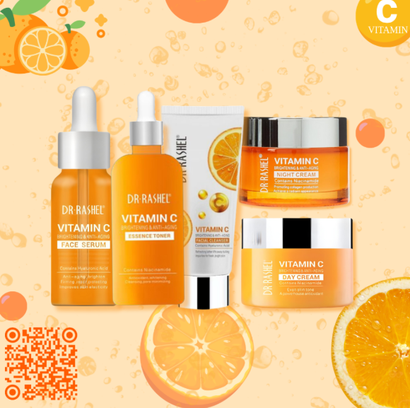 مجموعة العناية بالبشرة بفيتامين C من DR·RASHEL